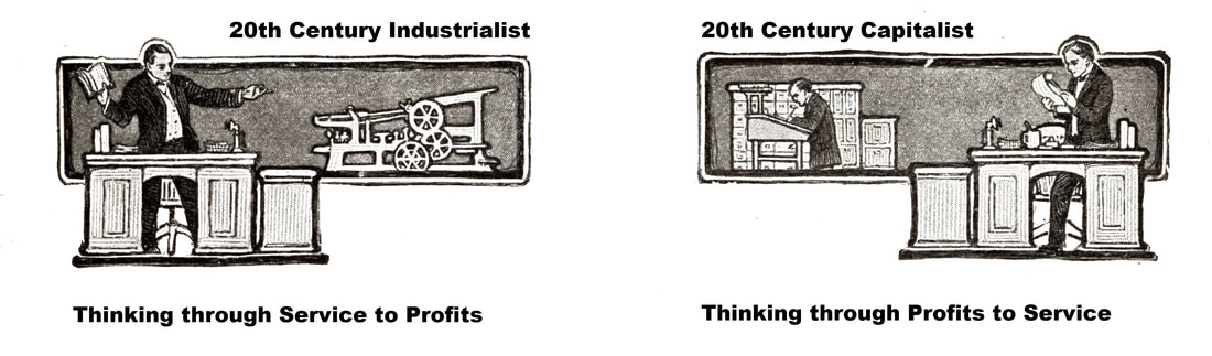 Full image of a 20th Century Industrialist and a 20th Century Capitalist as perceived by Edward A. Filene.