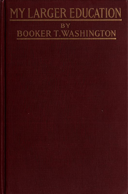 Image of the front cover of Booker T. Washington's 