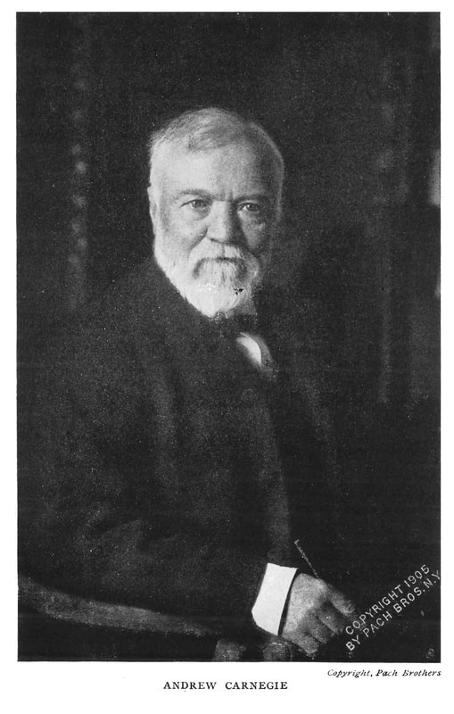 A high-quality picture of Andrew Carnegie from The Empire of Business.