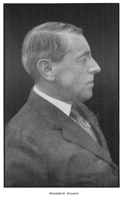 A high-quality picture of Woodrow Wilson from 