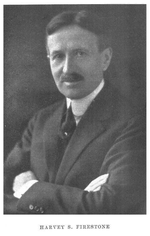 Picture of Harvey S. Firestone from System: Magazine of Business (1920).