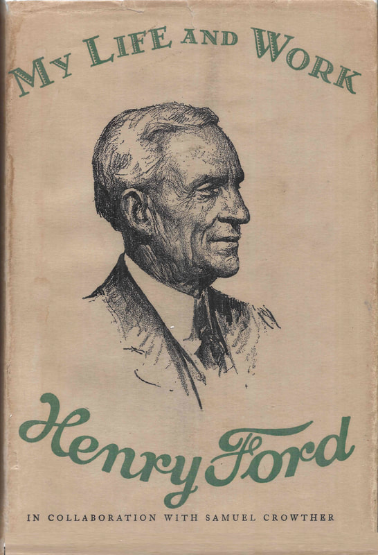Image of front cover of Henry Ford's book: 
