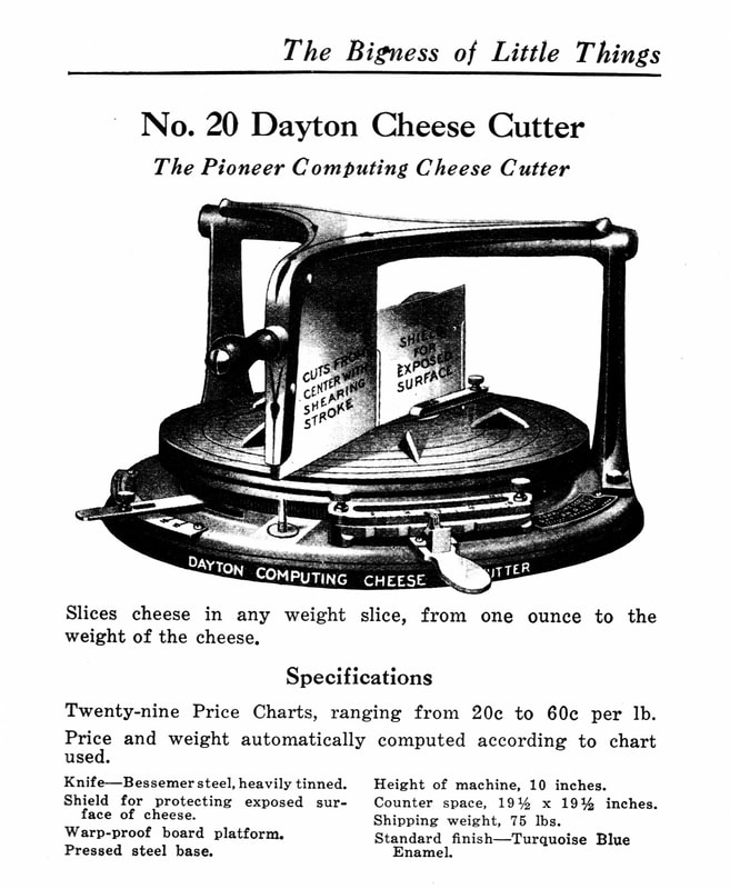 Picture the IBM (C-T-R Company) Dayton Number 20 Cheese Cutter.