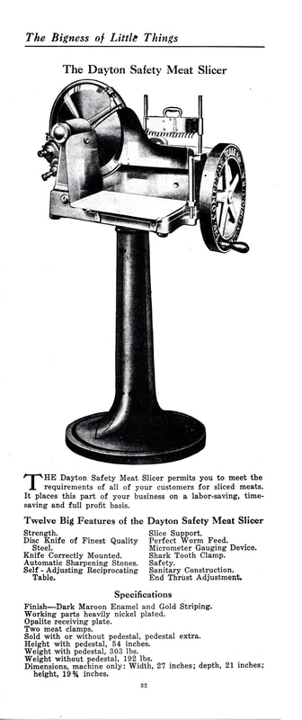 Picture the IBM (C-T-R Company) Dayton Safety Meat Slicer.