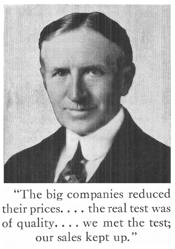 Image of Harvey S. Firestone of Firestone Tire Company in 1925.