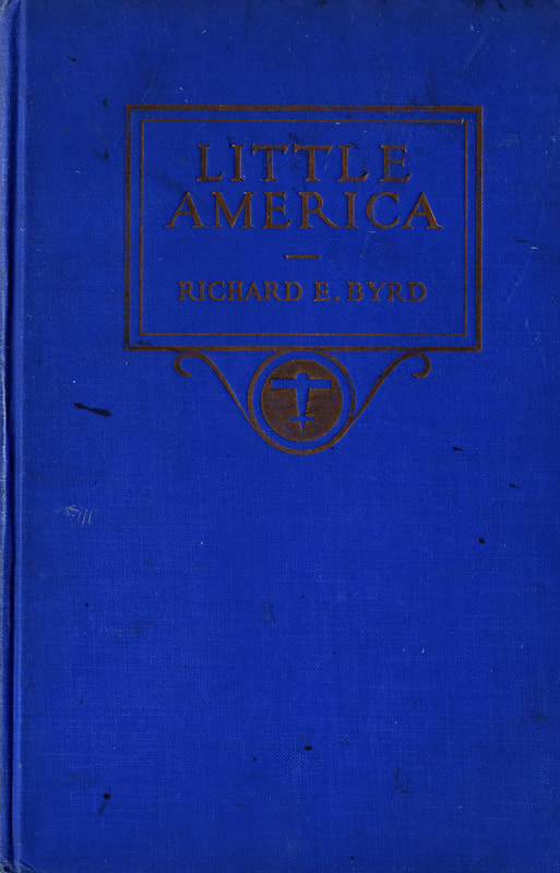 High quality image of the front cover of Admiral Richard E. Byrd's book, 