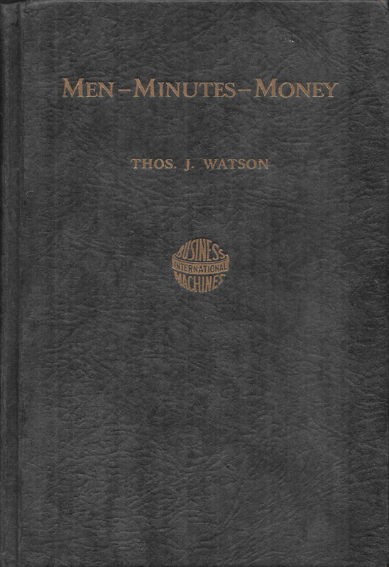 Picture of front cover of the 1930 version of Men-Minutes-Money.