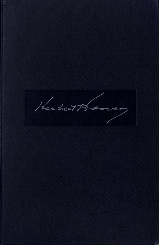 Picture of front cover of Herbert Hoover's 