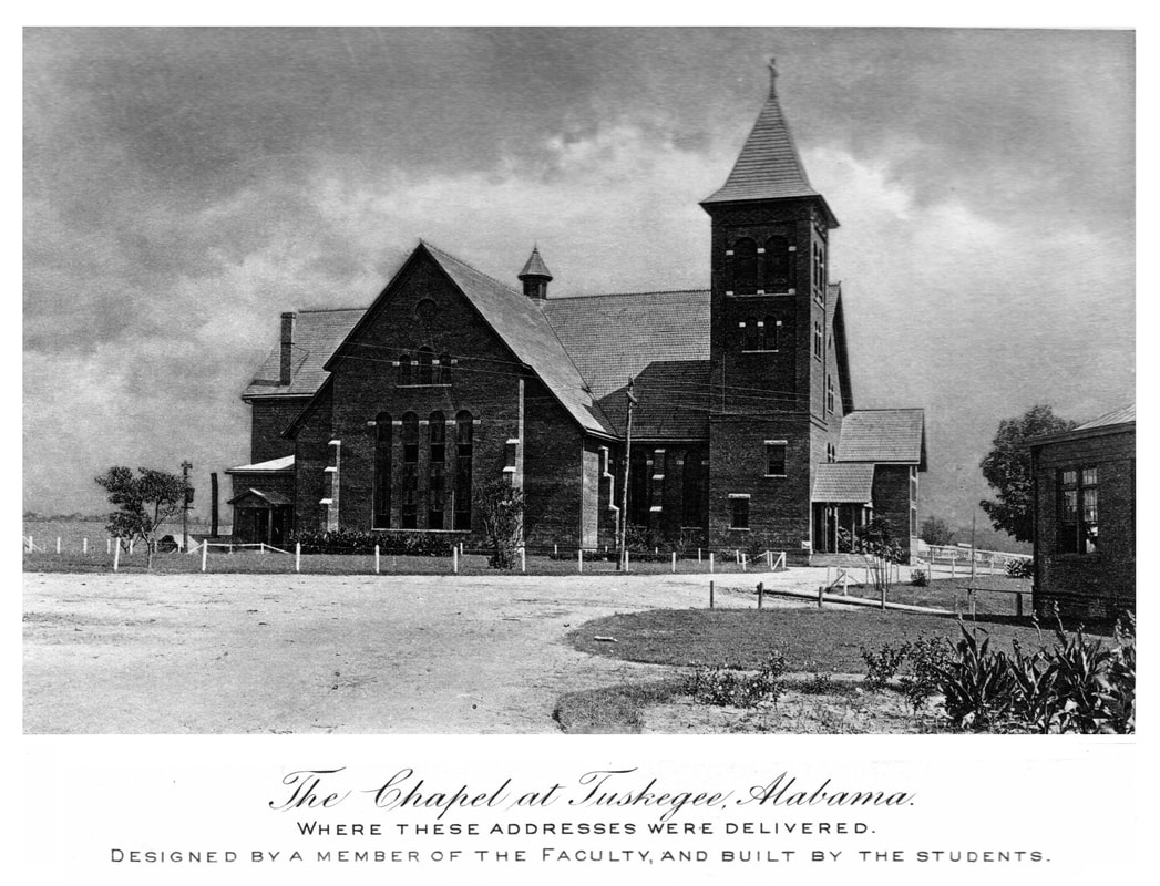 Picture of the Chapel at Tuskegee Alabama from Booker T. Washington's 