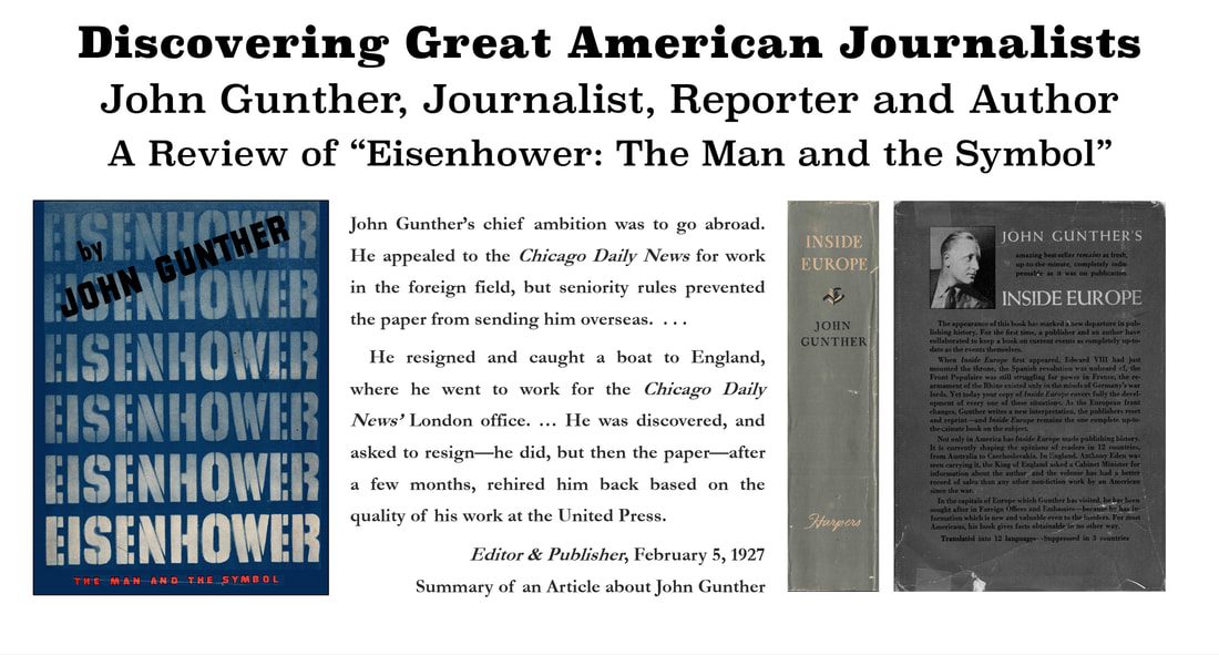 Slide with pictures of John Gunther's books: 