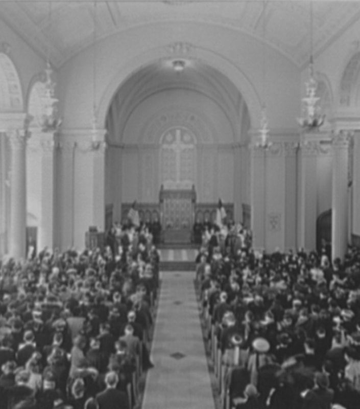 Low-quality image of Brick Presbyterian Church in New York City.