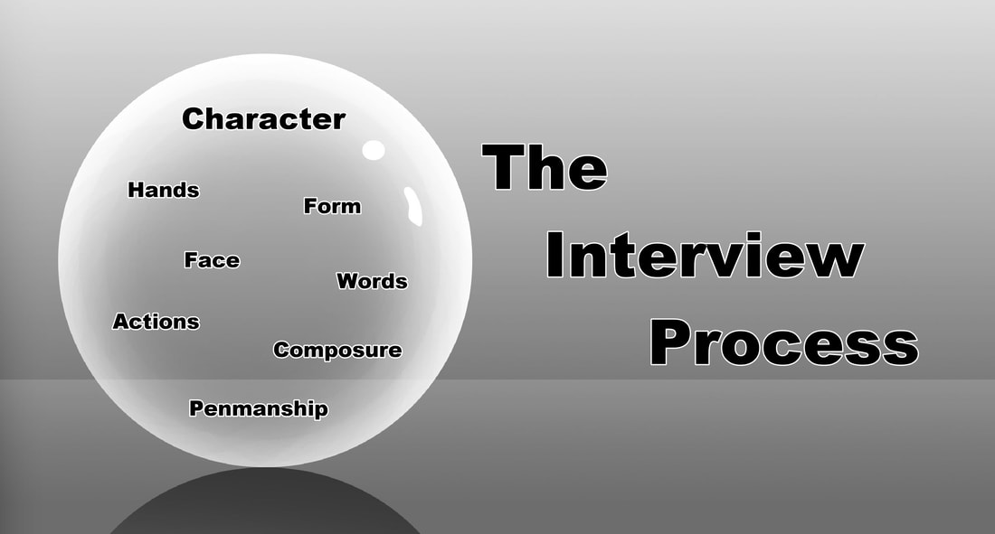 Crystal ball with the Interview Process characteristics.