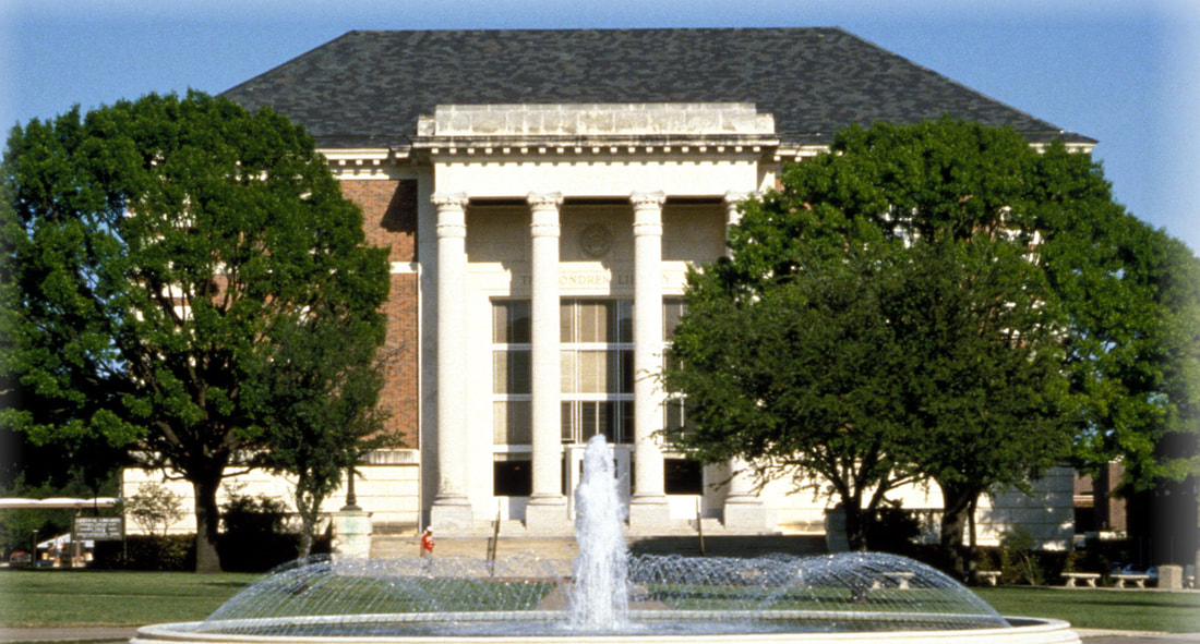 Picture of the DeGolyer Library in Dallas, Texas.