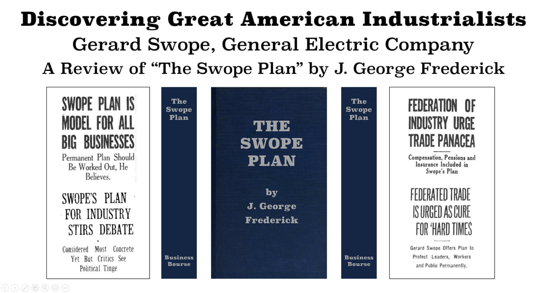 Discovering Great American Industrialists: Image of Gerard Swope's 