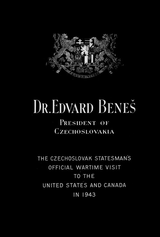 Image of THINK Magazine's issue dedicated to Dr. Edvard Benes, President of Czechoslovakia.