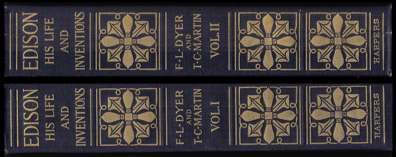 Image of the spine of the two-volume set of 