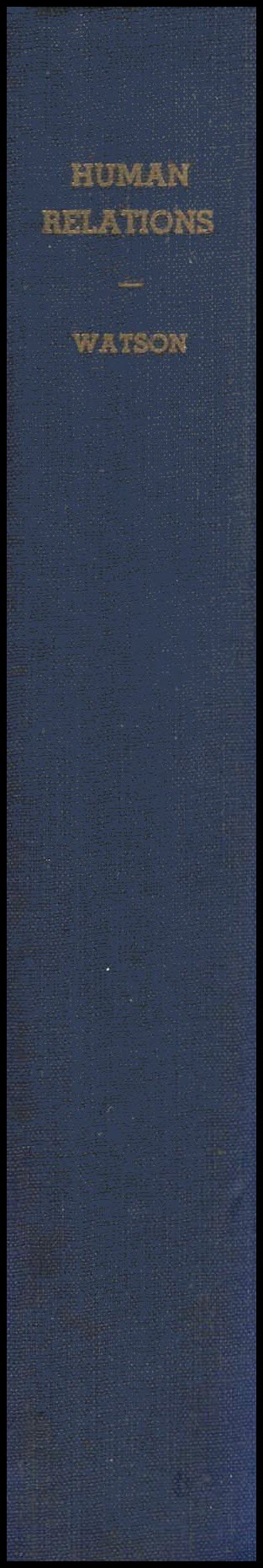 Picture of the spine of Thomas J. Watson Sr.'s 