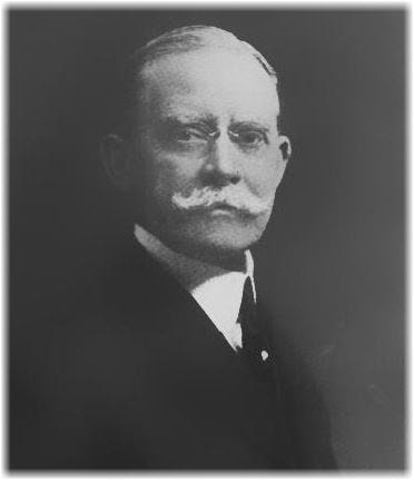 Picture of John H. Patterson from Wikimedia.