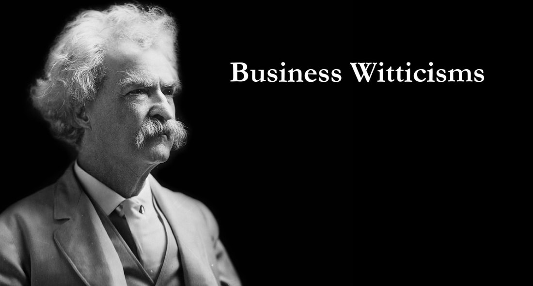 Image of Mark Twain's Business Witticisms.
