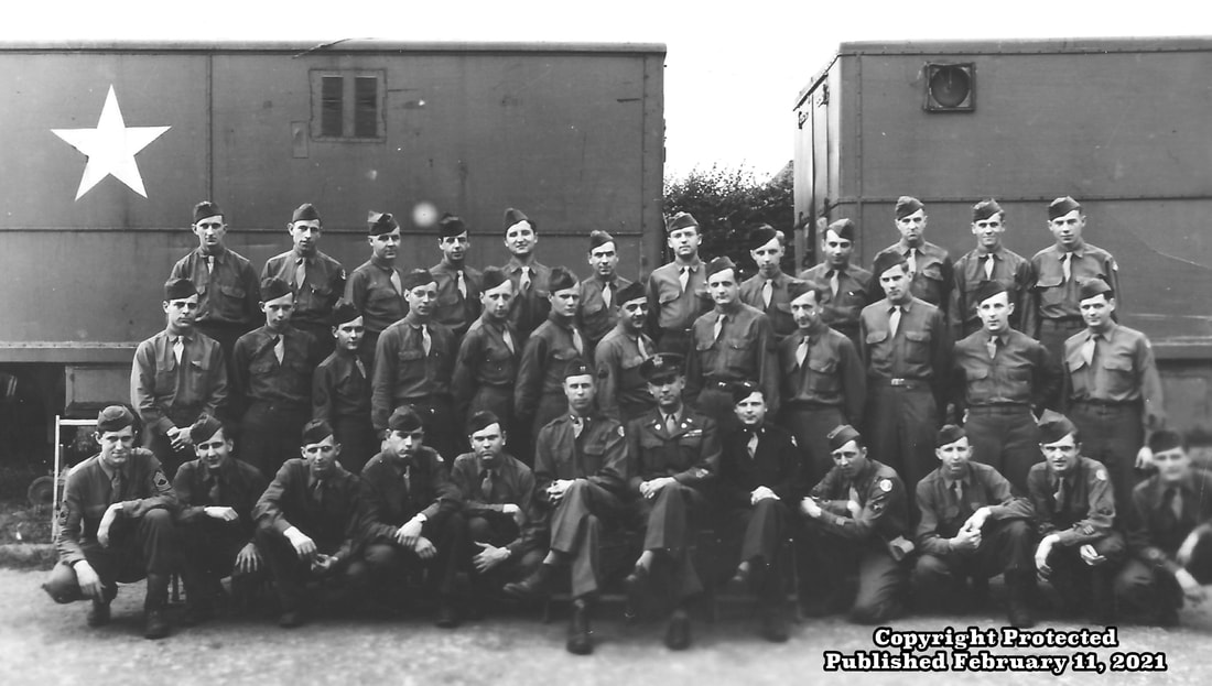 Picture of the 8th Corps, 13th Mobile Records Units (MRUs).