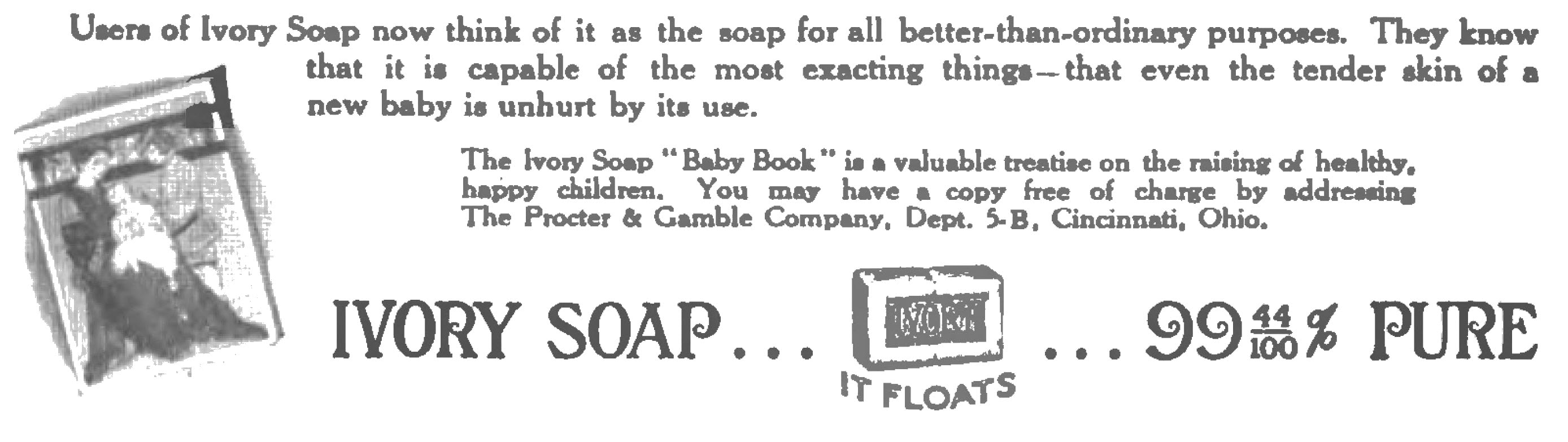Advertisement for Ivory Soap, 