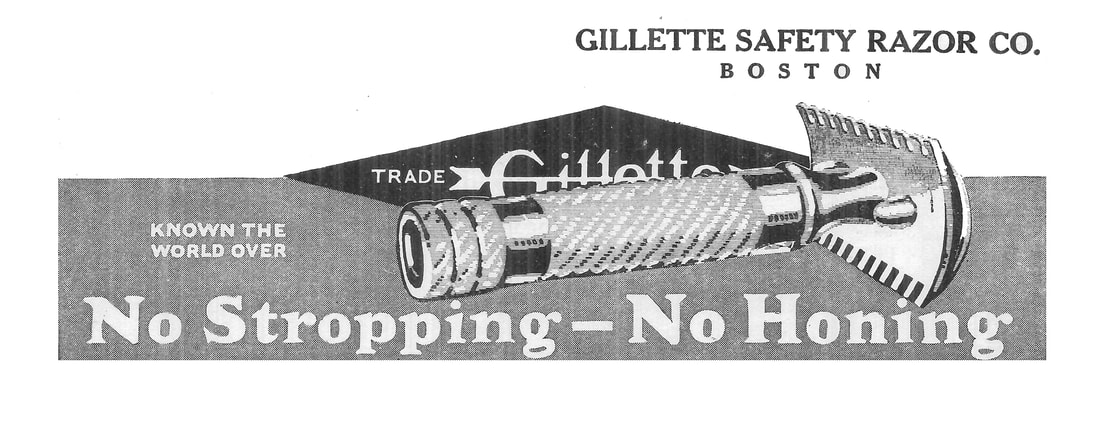 Image of Gillette Safety Razor - No Stropping, no honing.
