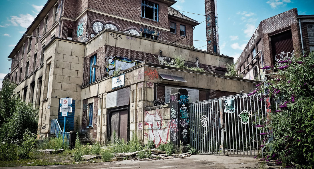 Picture of Detroit after changes in city representative of the 21st Century IBM.