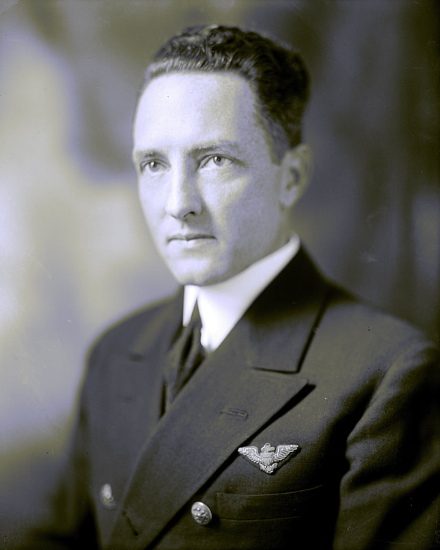 High quality image of Admiral Richard E. Byrd from the Library of Congress.