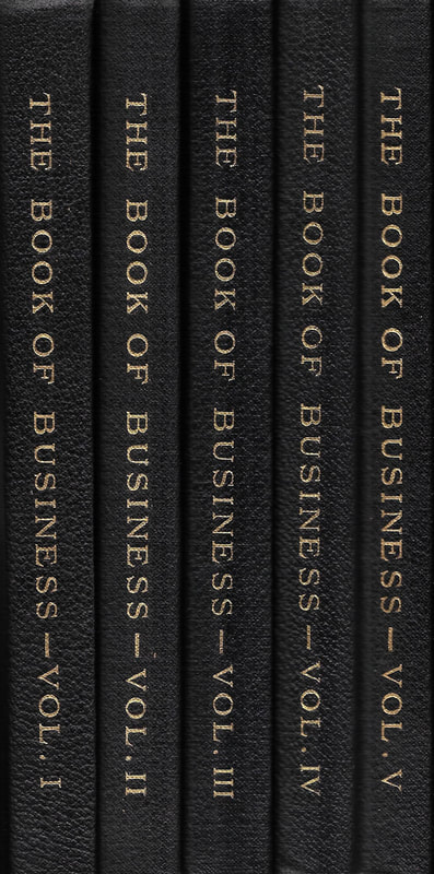 Image of the Five Volume set of 
