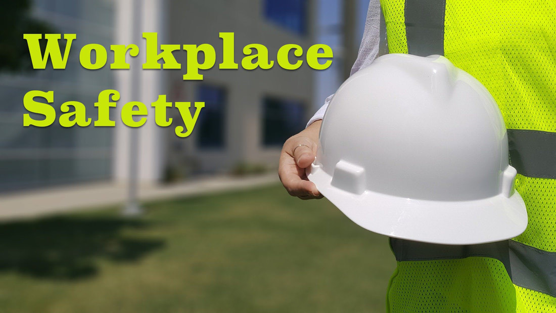 Image of a person carrying a hard hat with a tagline of 